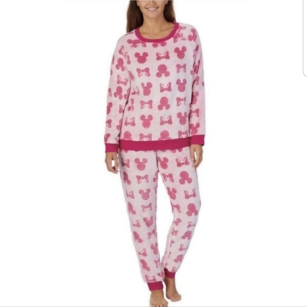 Disney Minnie Mouse Pink Pajama Set NWT, size XL